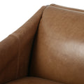 Bauer Leather Chair-Dakota Warm Taupe