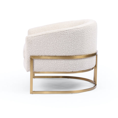 Corbin Chair-Brass- Knoll Natural