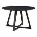 Godenza Dining Table Round Black Ash