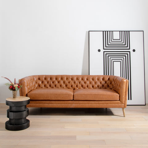 Inez End Table - Natural Pine