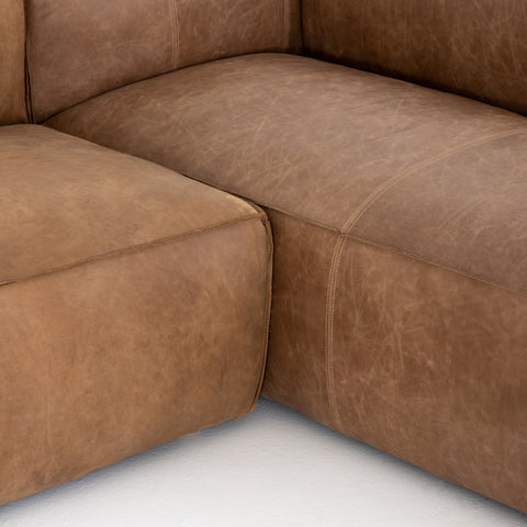 Nolita 2-Pc LAF Sectional-Natural Washed