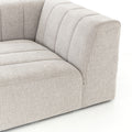 Langham Channeled LAF Chaise Sectional Piece-Napa Sandstone