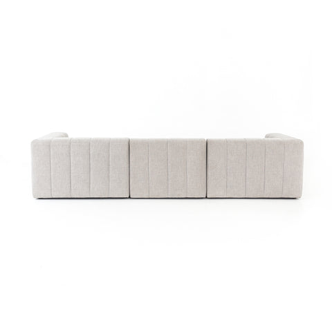 Langham Channeled 3Pc LAF Sectional w/ Otto-Napa Sandstone