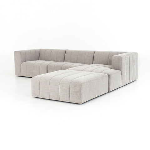 Langham Channeled 3Pc RAF Sect W/ Otto-Napa Sandstone