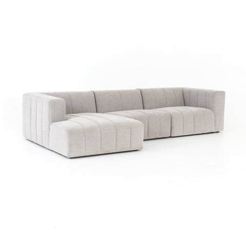 Langham Channeled 3Pc RAF Sect W/ Otto-Napa Sandstone