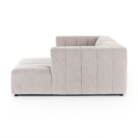 Langham Channeled 2Pc RAF Sectional-Napa Sandstone