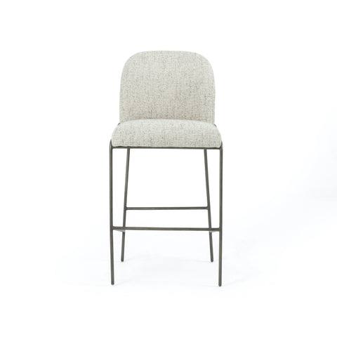Astrud Bar Stool - Lylon Pewter