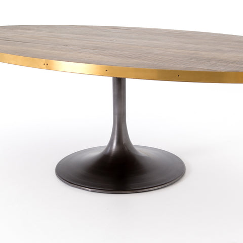 Evans Oval Dining Table 98"