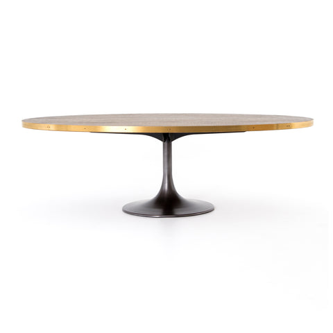 Evans Oval Dining Table 98"