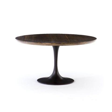Powell Dining Table 42" -English Brown Oak