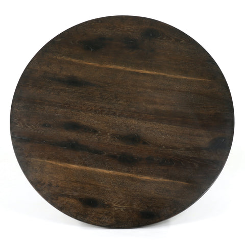 Powell Dining Table 42" -English Brown Oak