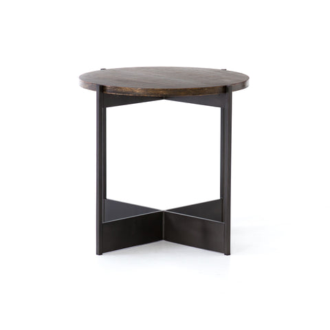 Shannon End Table - Smoke Grey