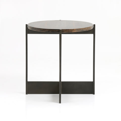 Shannon End Table - Smoke Grey