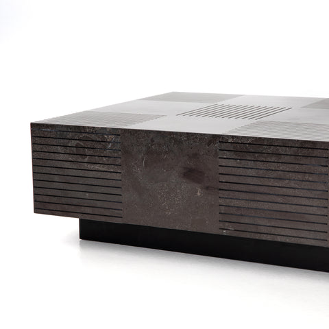 Masera Rectangular Coffee Table - Bluestone