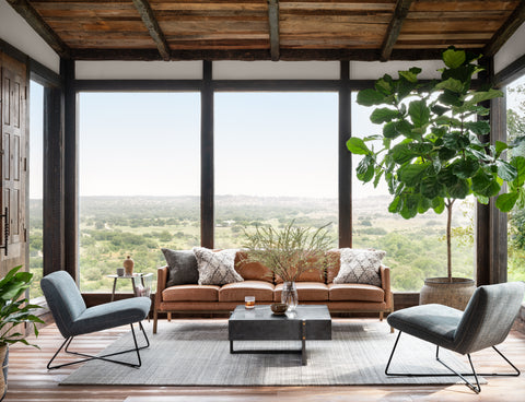 Keppler Square Coffee Table - Bluestone