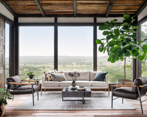 Keppler Square Coffee Table - Bluestone