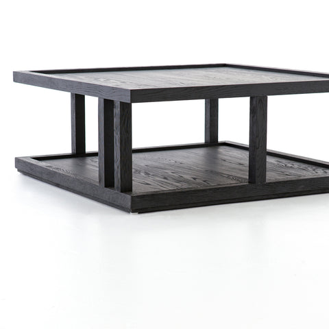 Charley Coffee Table - Drifted Black