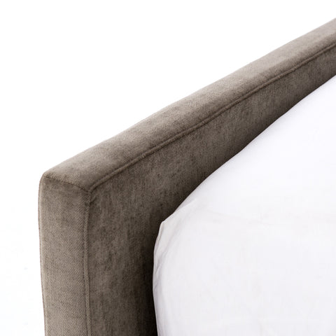 Daphne King Bed - Sage Worn Velvet