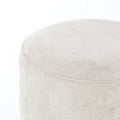 Sinclair Round Ottoman- Whistler Oyster - IN STOCK
