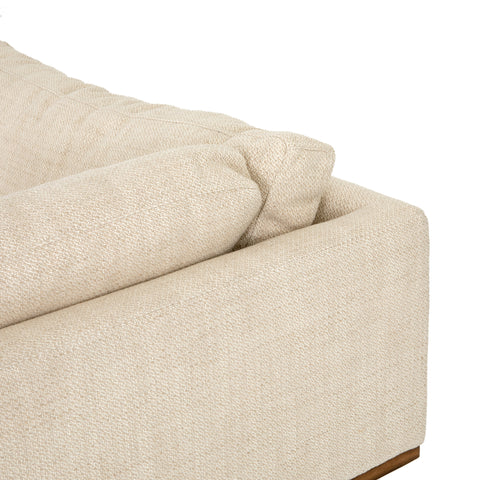 Everly 2Pc RAF Chaise Sectional 86" - Irving Taupe