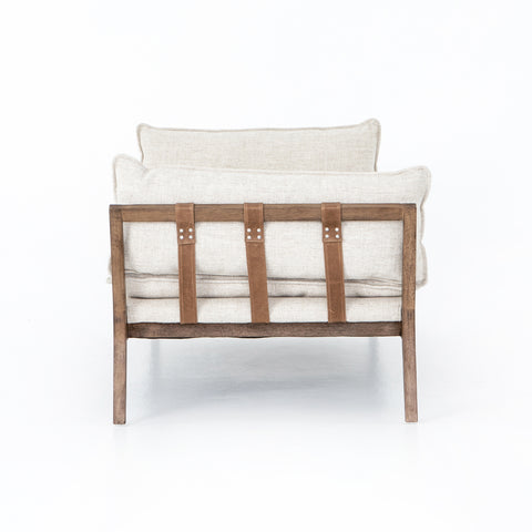 Kerry Chaise 85" - Thames Cream