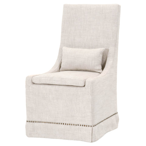 Colleen Dining Chair - Bisque French Linen