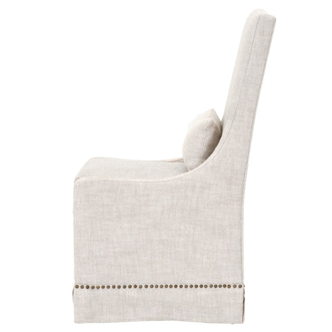 Colleen Dining Chair - Bisque French Linen