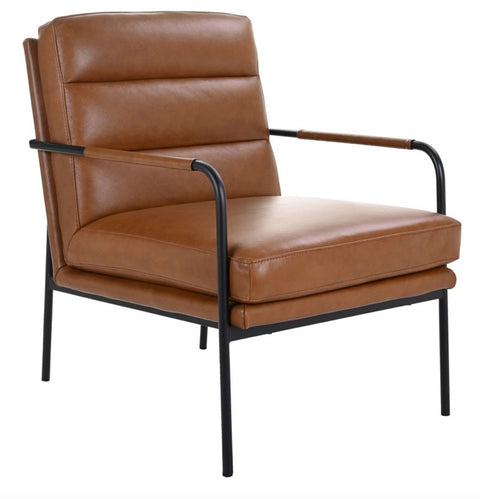 Verlaine Arm Chair - Chestnut Brown