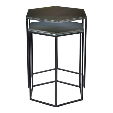 Polygon Accent Tables Set Of 2