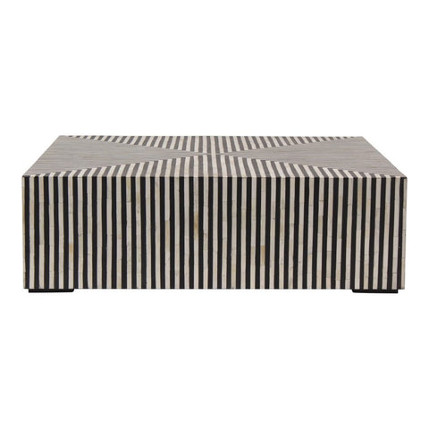 Terning Coffee Table Black and White