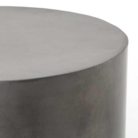 Cameron Ombre End Table- Antique Pewter