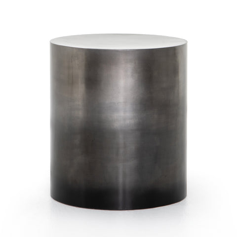 Cameron Ombre End Table- Antique Pewter