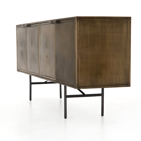 Sunburst Sideboard - Aged Brass