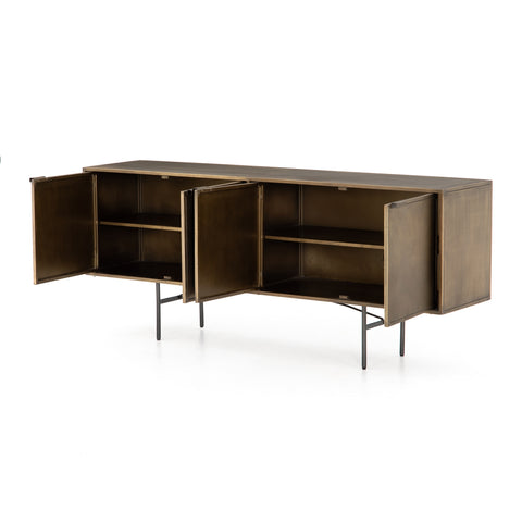 Sunburst Sideboard - Aged Brass