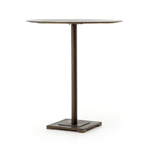 Fannin Counter Table - Aged Brass