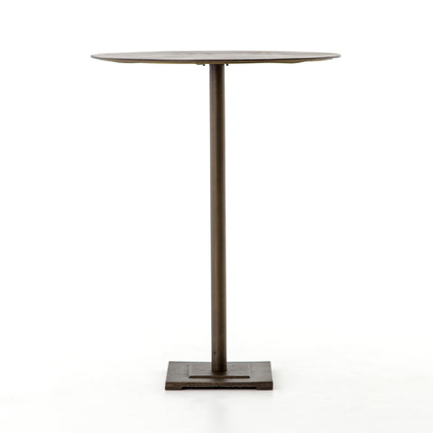 Fannin Bar Table -Aged Brass