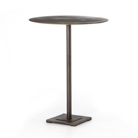 Fannin Bar Table -Aged Brass