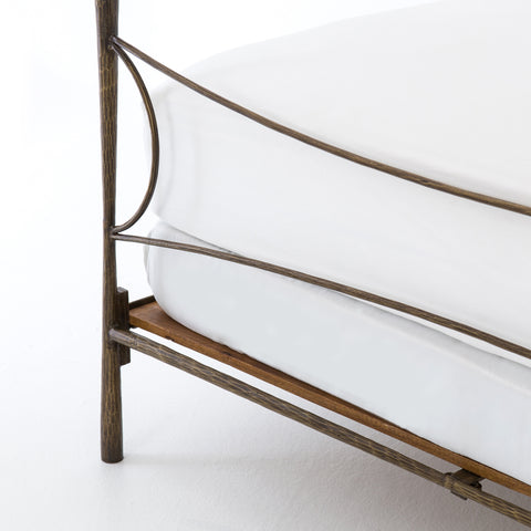 Westwood Bed-King- Antique Brass