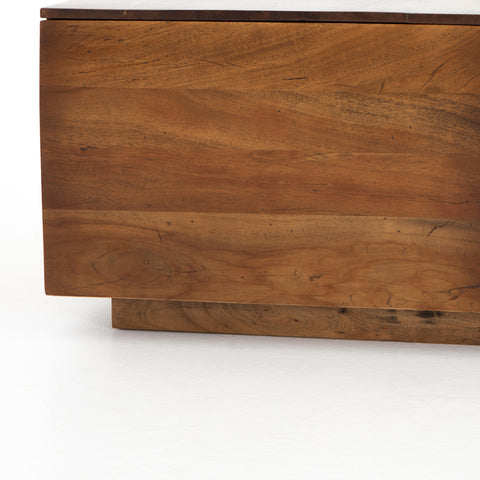 Duncan Storage Coffee Table - Reclaimed Fruitwood
