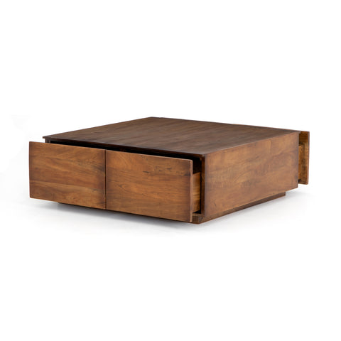 Duncan Storage Coffee Table - Reclaimed Fruitwood