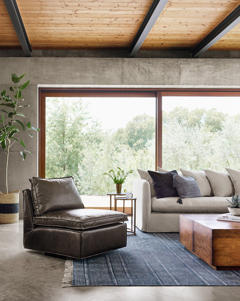 Duncan Storage Coffee Table - Reclaimed Fruitwood