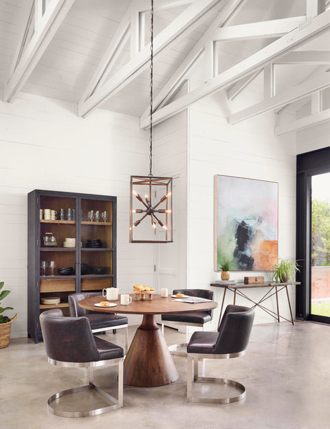 Bronx Dining Table-Tanner Brown