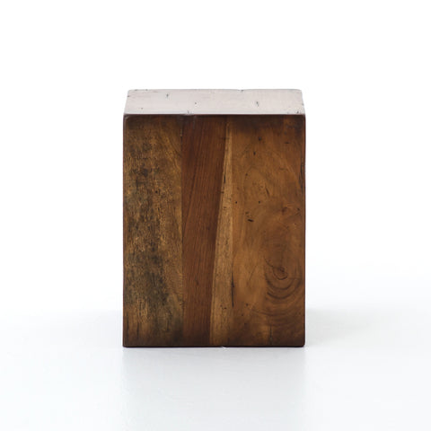 Duncan End Table - Reclaimed Fruitwood