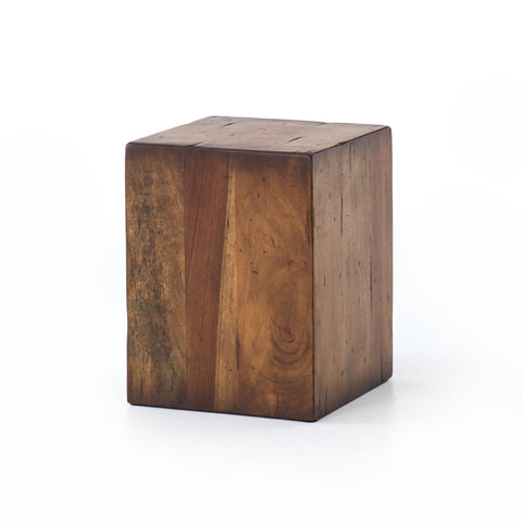 Duncan End Table - Reclaimed Fruitwood