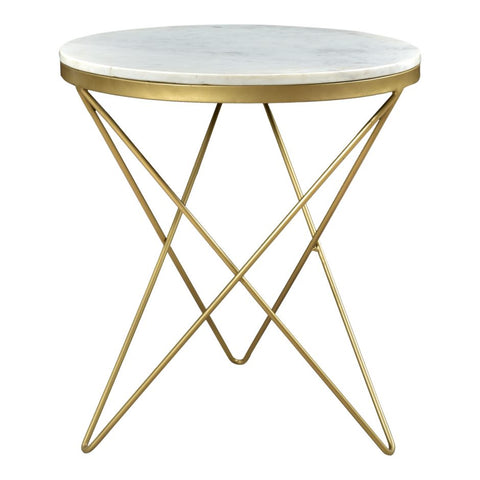 Haley Side Table - Gold