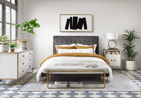 Amaud Rug -6'x9' - Grey/Beige