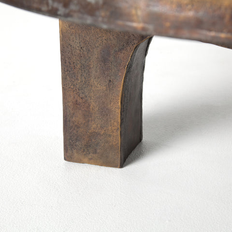 Cruz Coffee Table Antique Rust