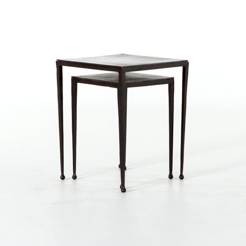 Dalston Nesting End Tables- Antique Rust
