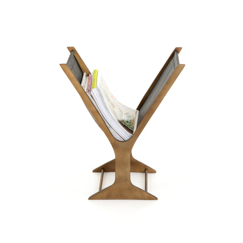 Feldman Magazine Rack-Black