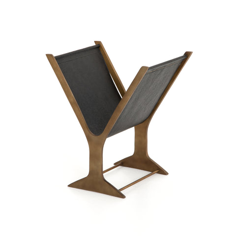 Feldman Magazine Rack-Black